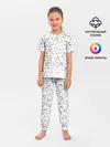 Детская пижама с брюками / Точки