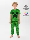 Детская пижама с брюками / ЗИМНИЙ MINECRAFT