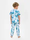 Детская пижама с брюками / Бабочки с Облаками