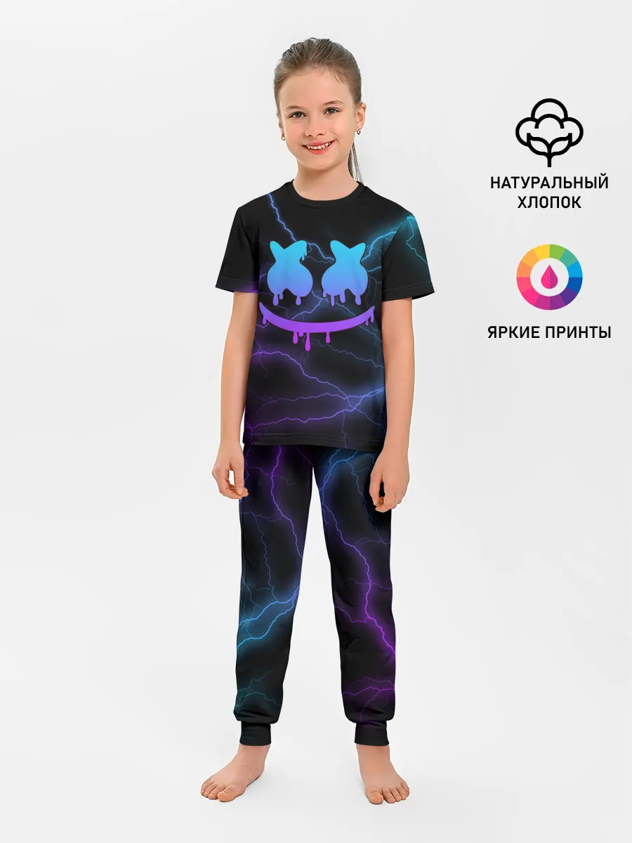 Детская пижама с брюками / Marshmello