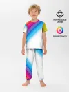 Детская пижама с брюками / РАДУЖНЫЕ ПОЛОСЫ | RAINBOW