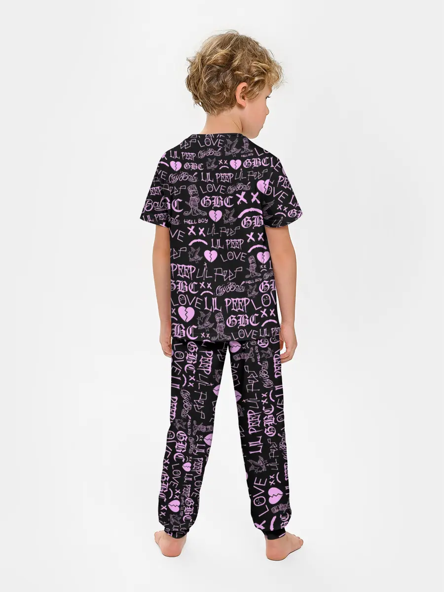 Детская пижама с брюками / LIL PEEP LOGOBOMBING
