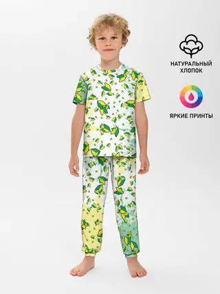 Детская пижама с брюками / JDM | ПАТТЕРН | ЯПОНОВОД