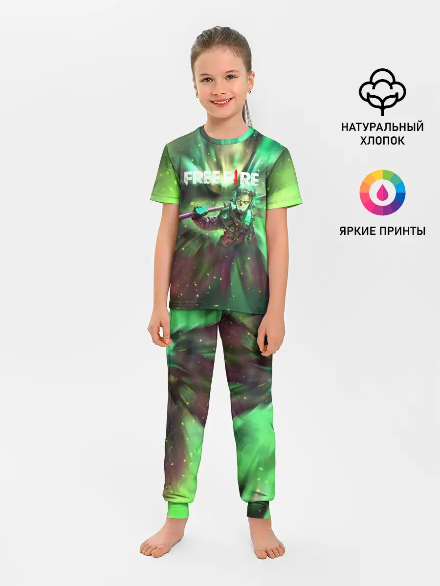 Детская пижама с брюками / FREEFIRE | Battlegrounds