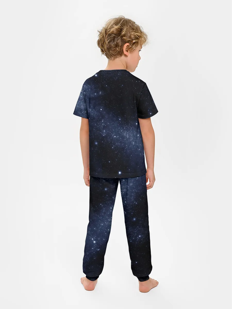 Детская пижама с брюками / Звёздное небо