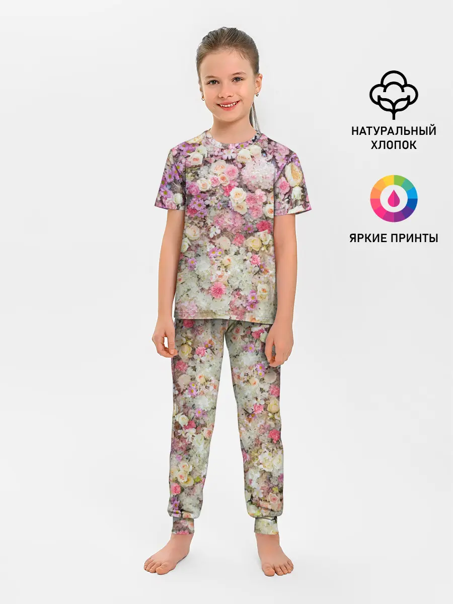 Детская пижама с брюками / ВЕСЕННИЕ НАСТРОЕНИЕ | SPRING MOOD