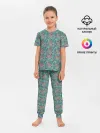 Детская пижама с брюками / Стиль Турецких Огурцов