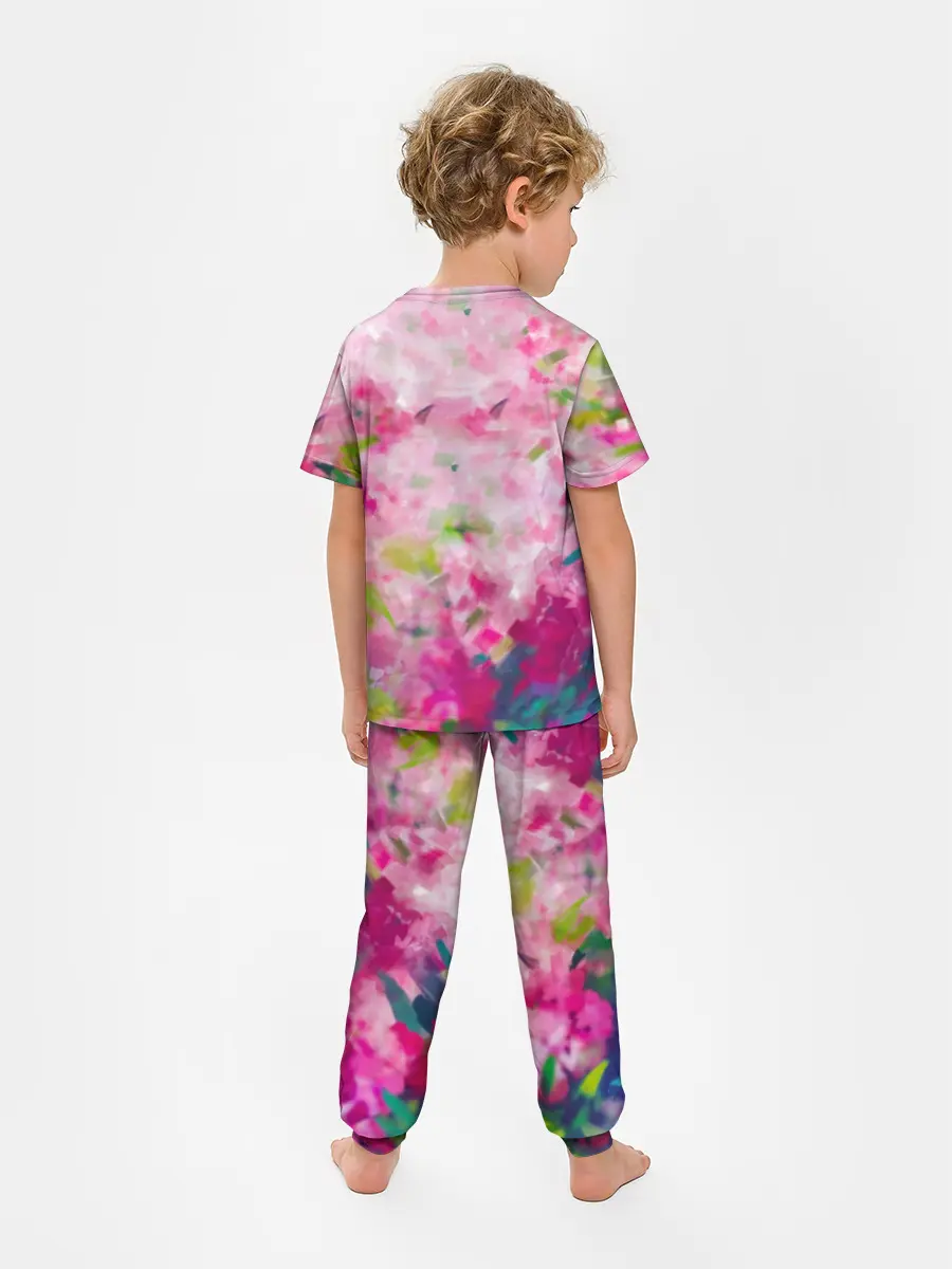 Детская пижама с брюками / Унесенные призраками Акварель