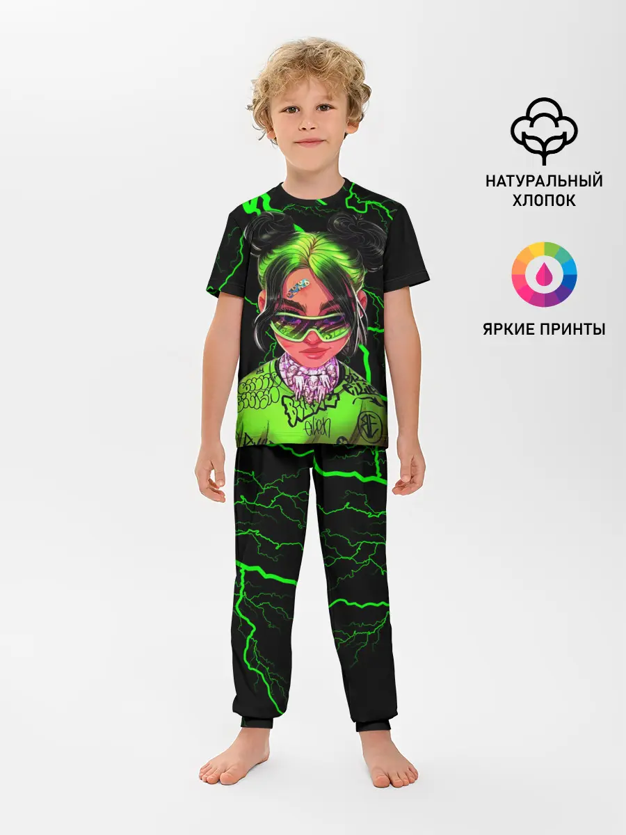 Детская пижама с брюками / BILLIE EILISH