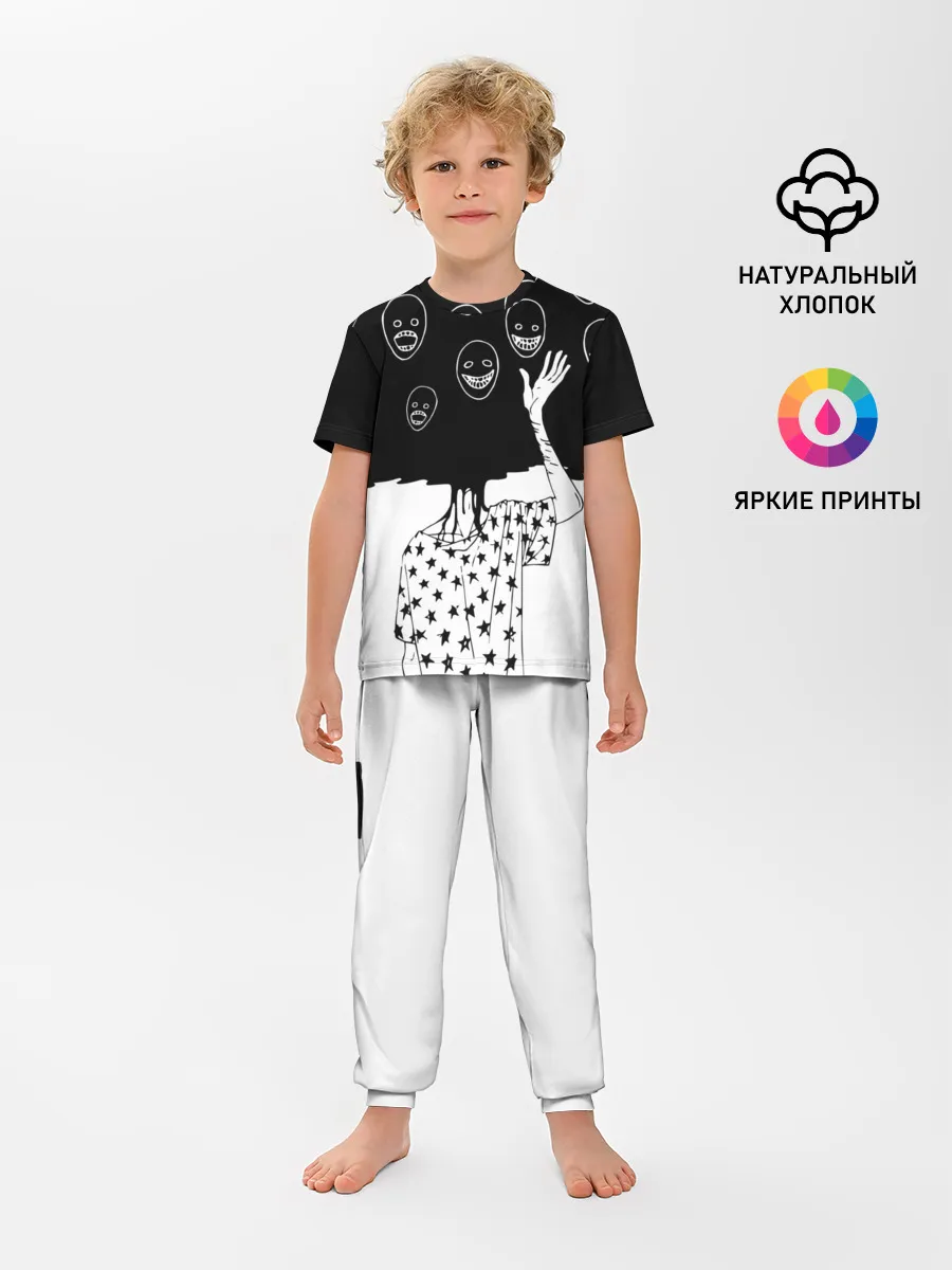 Детская пижама с брюками / Многоликий | Multi face