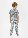 Детская пижама с брюками / Собачки рисунок паттерном
