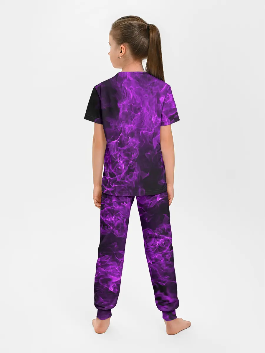 Детская пижама с брюками / Violet Fire