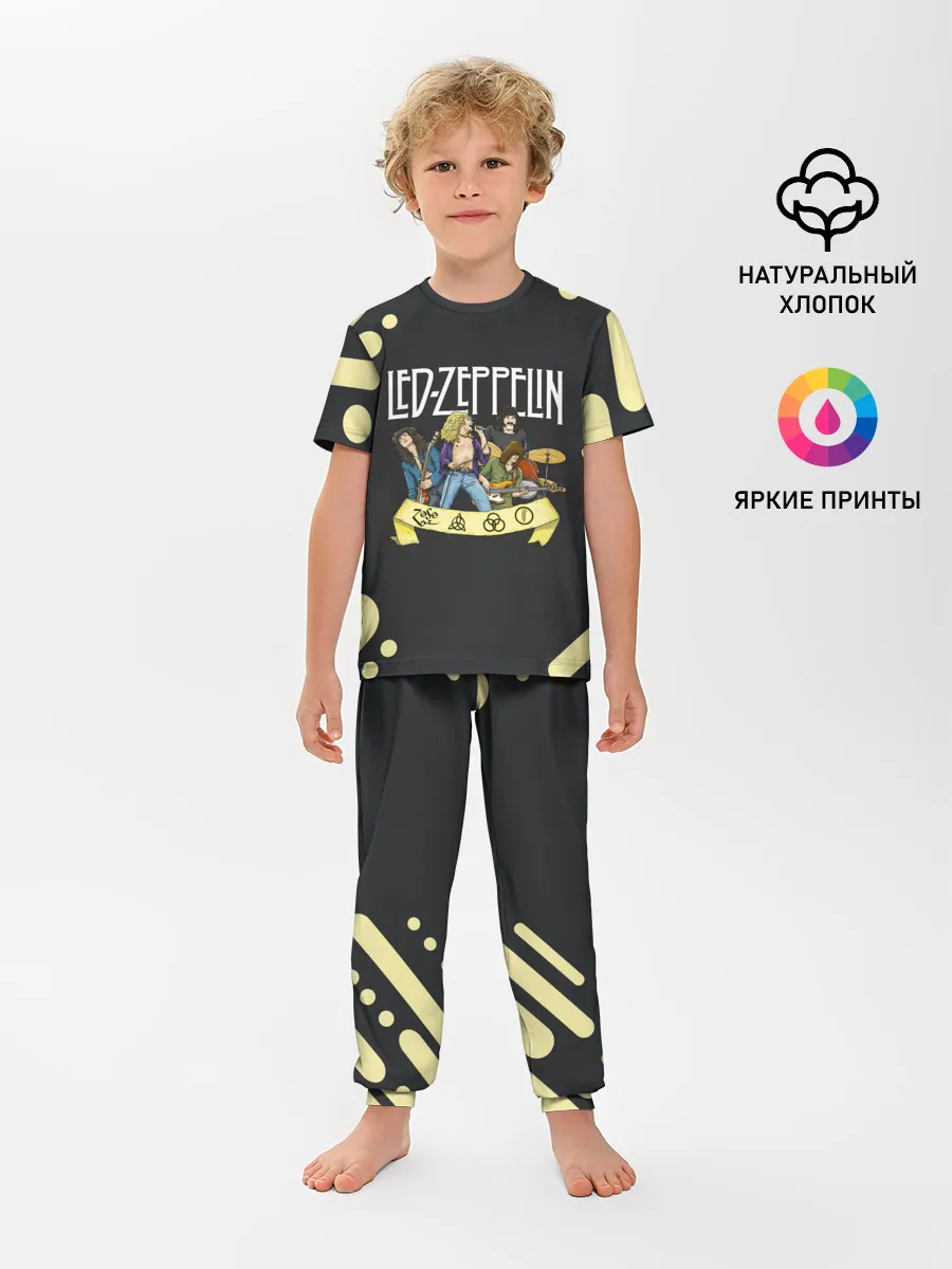 Детская пижама с брюками / LED ZEPPELIN | ЛЕД ЗЕППЕЛИН