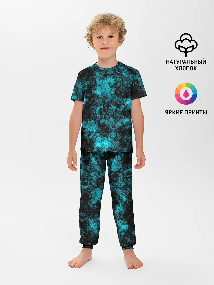 Детская пижама с брюками / Кроваво-грязные пятна