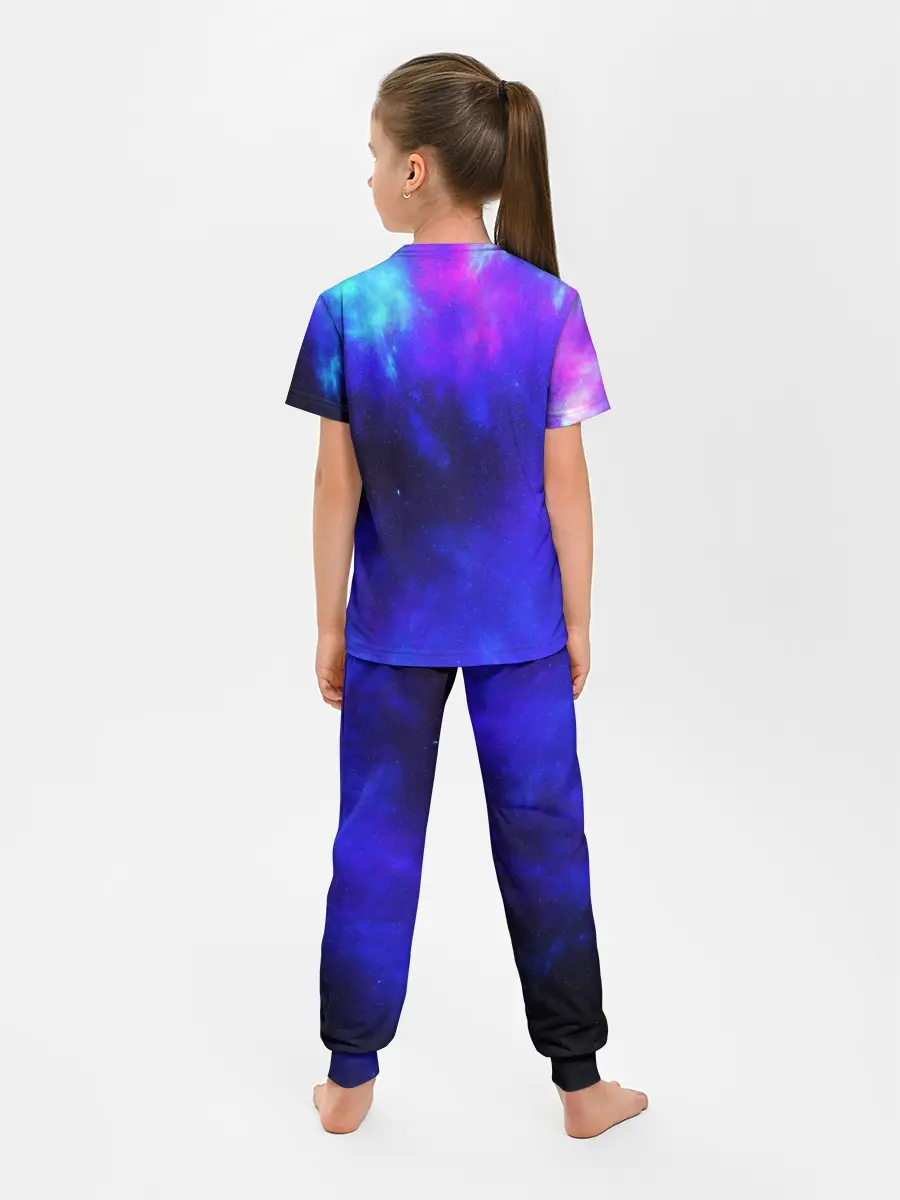 Детская пижама с брюками / СЕВЕРНОЕ СИЯНИЕ