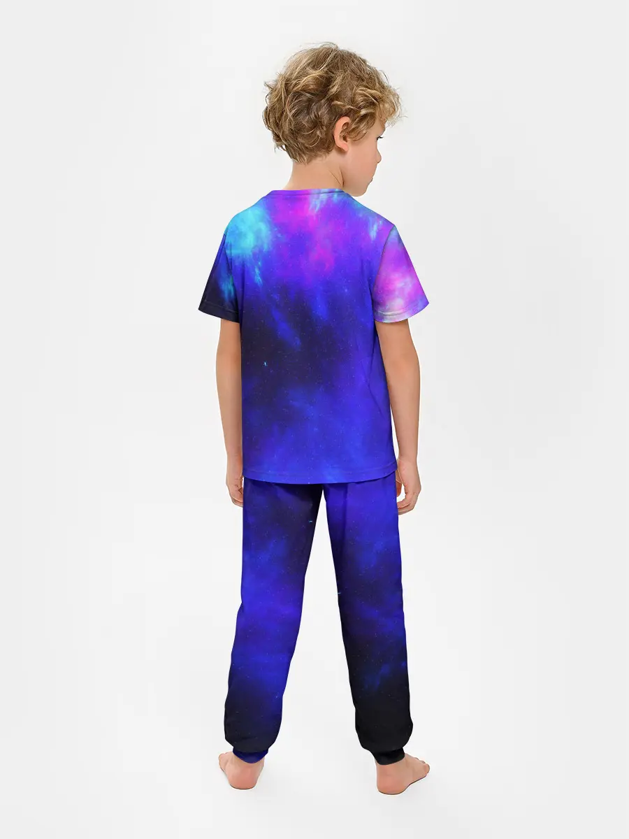 Детская пижама с брюками / СЕВЕРНОЕ СИЯНИЕ