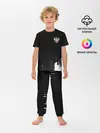 Детская пижама с брюками / Russia black collection