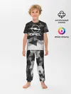 Детская пижама с брюками / Opel sport geometry