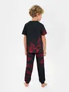Детская пижама с брюками / RED STRIPES | КРАСНАЯ ГЕОМЕТРИЯ
