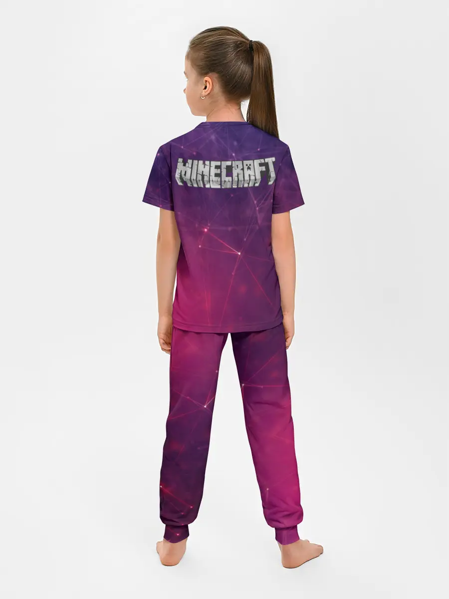 Детская пижама с брюками / Minecraft