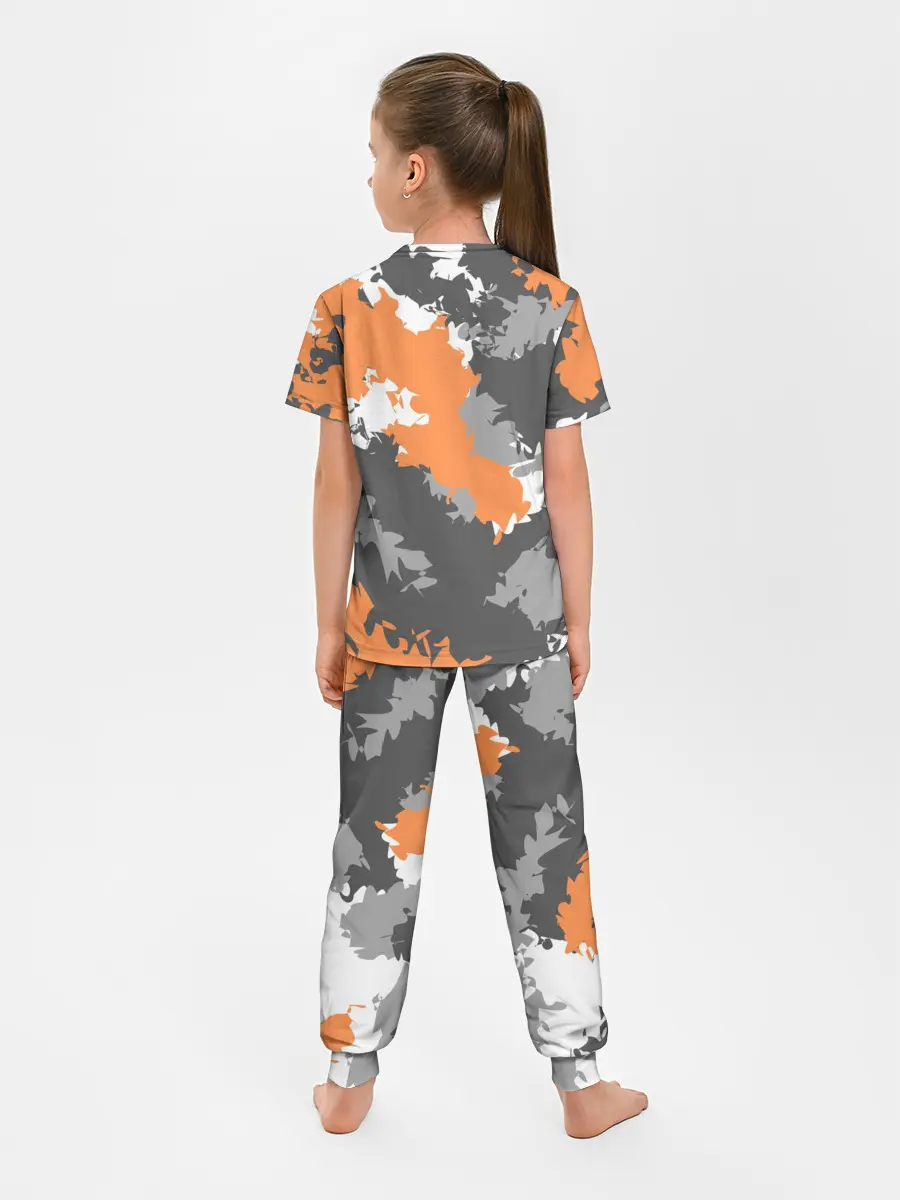 Детская пижама с брюками / Камуфляж