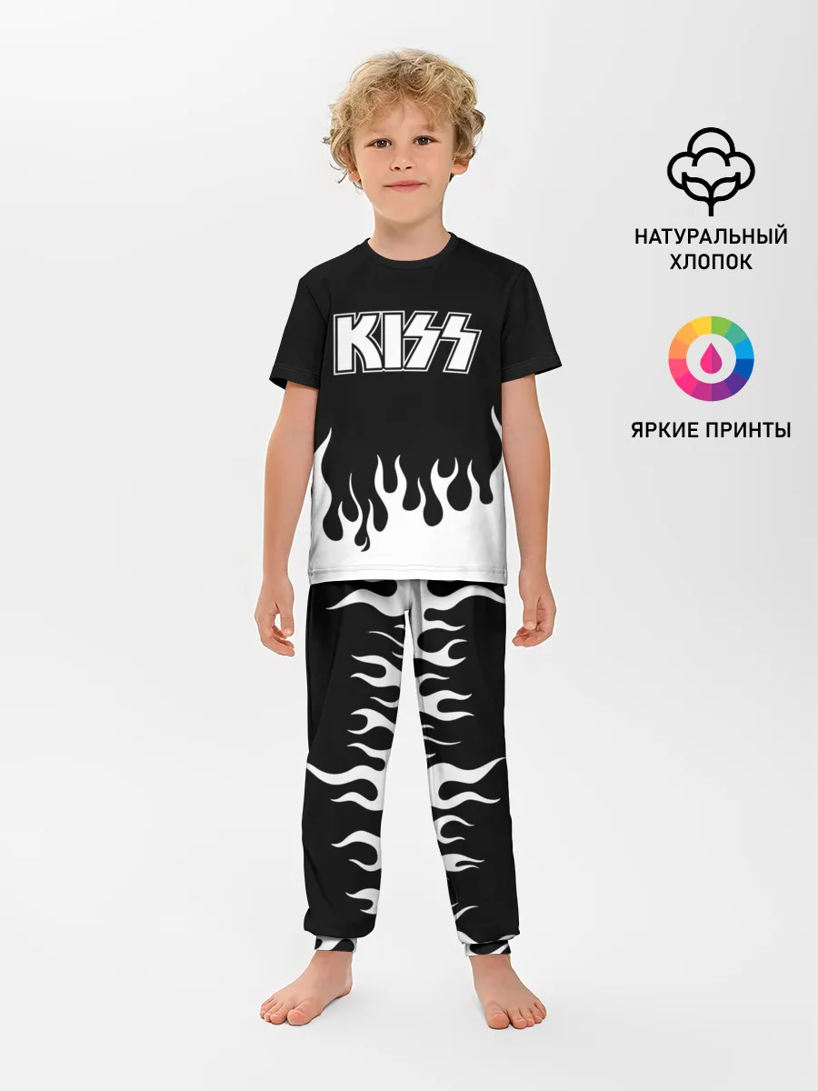 Детская пижама с брюками / Kiss