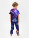 Детская пижама с брюками / НЕОНОВЫЕ КОСМОС / NEON SPACE