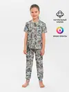 Детская пижама с брюками / MANGA PATTERN
