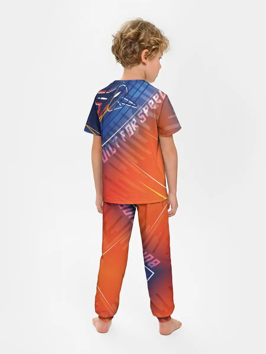 Детская пижама с брюками / Форма для мотокросса FOX