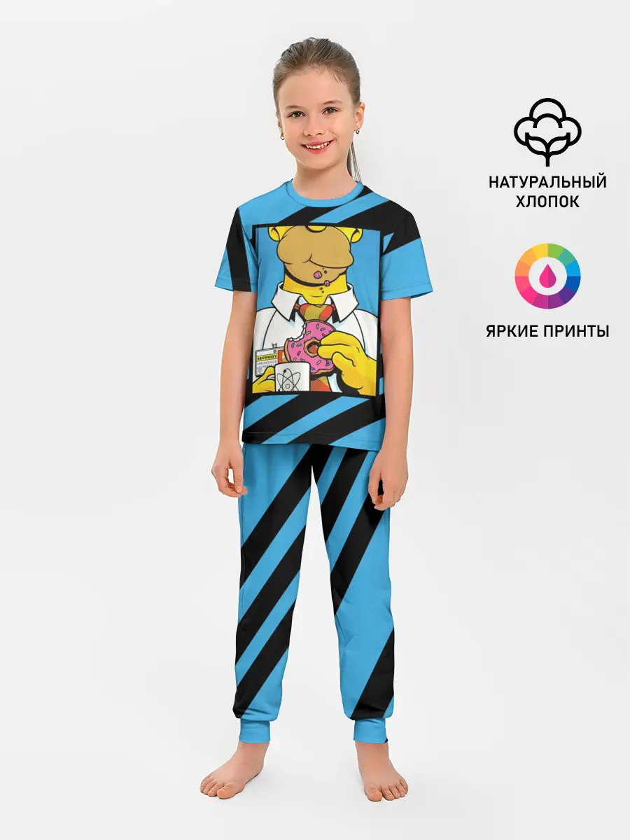 Детская пижама с брюками / Отличительные Черты