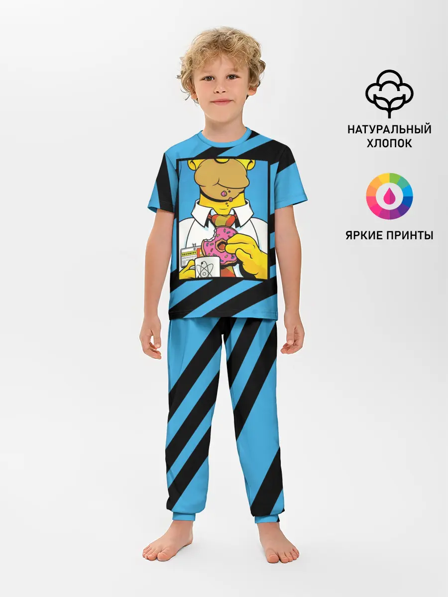 Детская пижама с брюками / Отличительные Черты