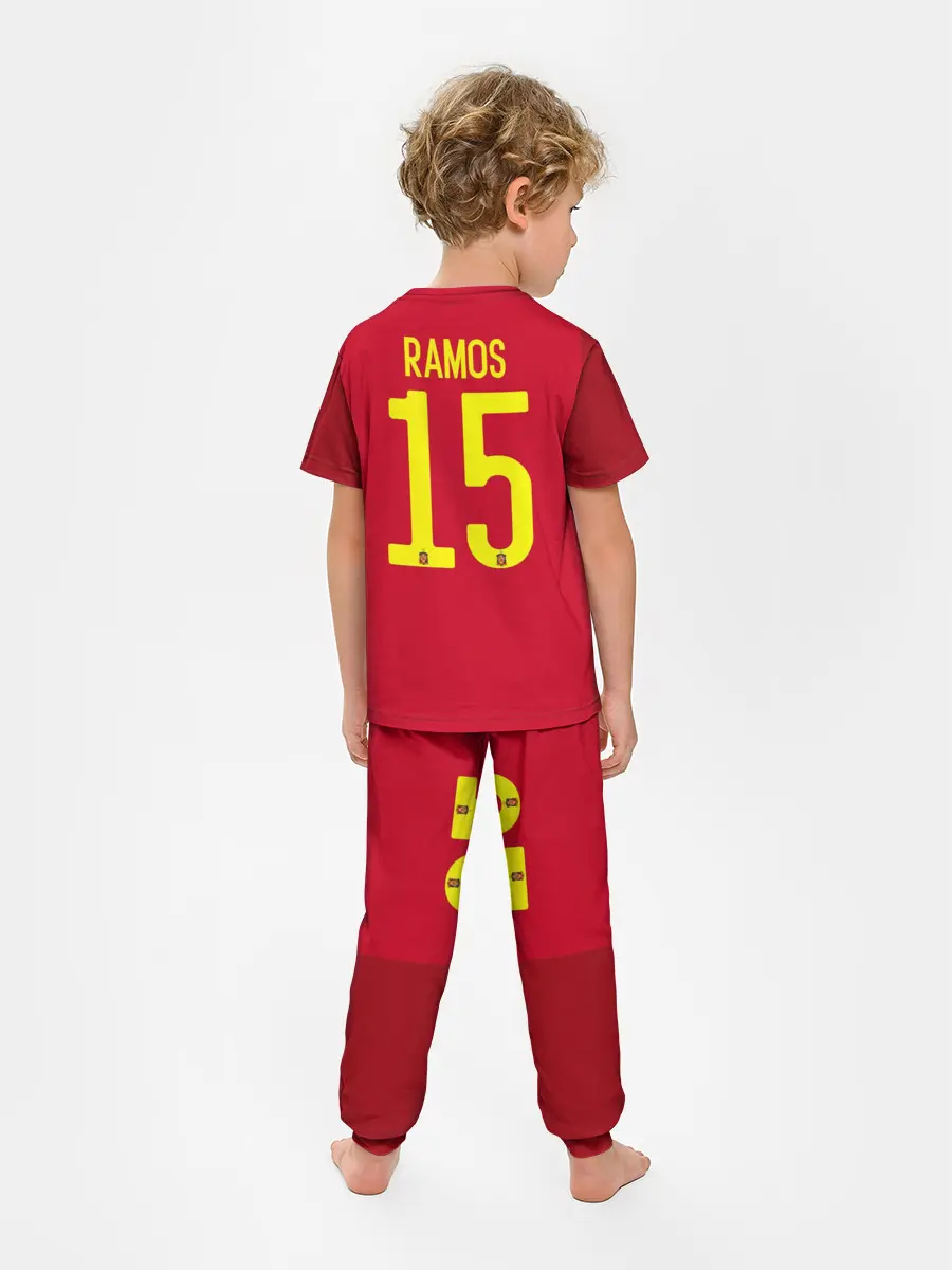 Детская пижама с брюками / Ramos home EURO 2020