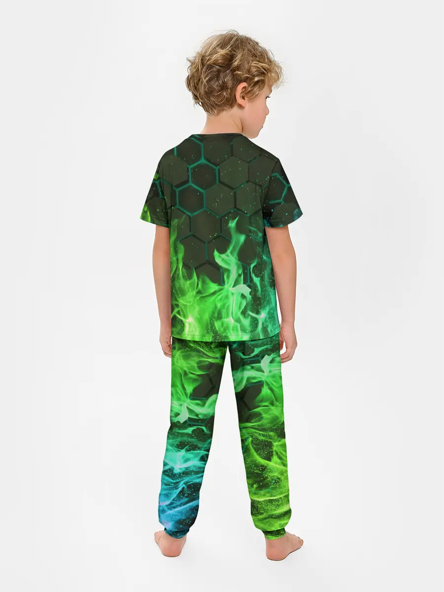 Детская пижама с брюками / Fire