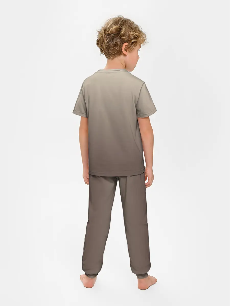 Детская пижама с брюками / сварливый кот мем нет