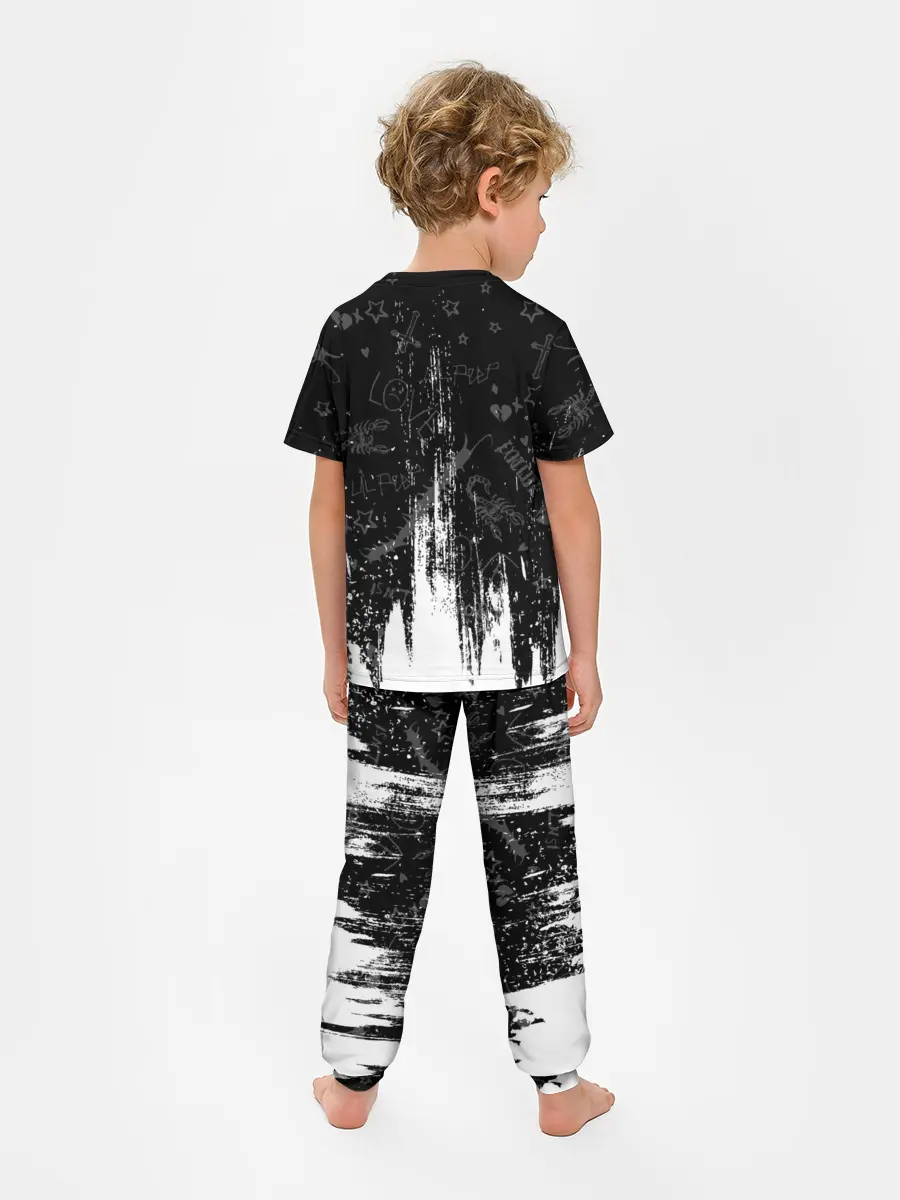 Детская пижама с брюками / LIL PEEP / ЛИЛ ПИП