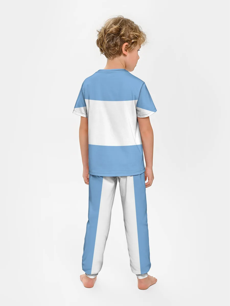 Детская пижама с брюками / Сборная Аргентины