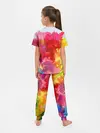 Детская пижама с брюками / брызги краски