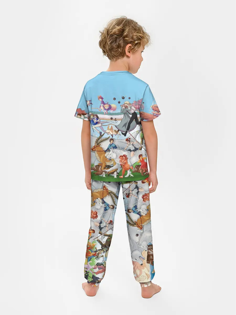Детская пижама с брюками / Studio Ghibli