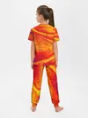 Детская пижама с брюками / ПЯТНО ЮПИТЕРА | ОРАНЖЕВЫЙ ГРАНЖ
