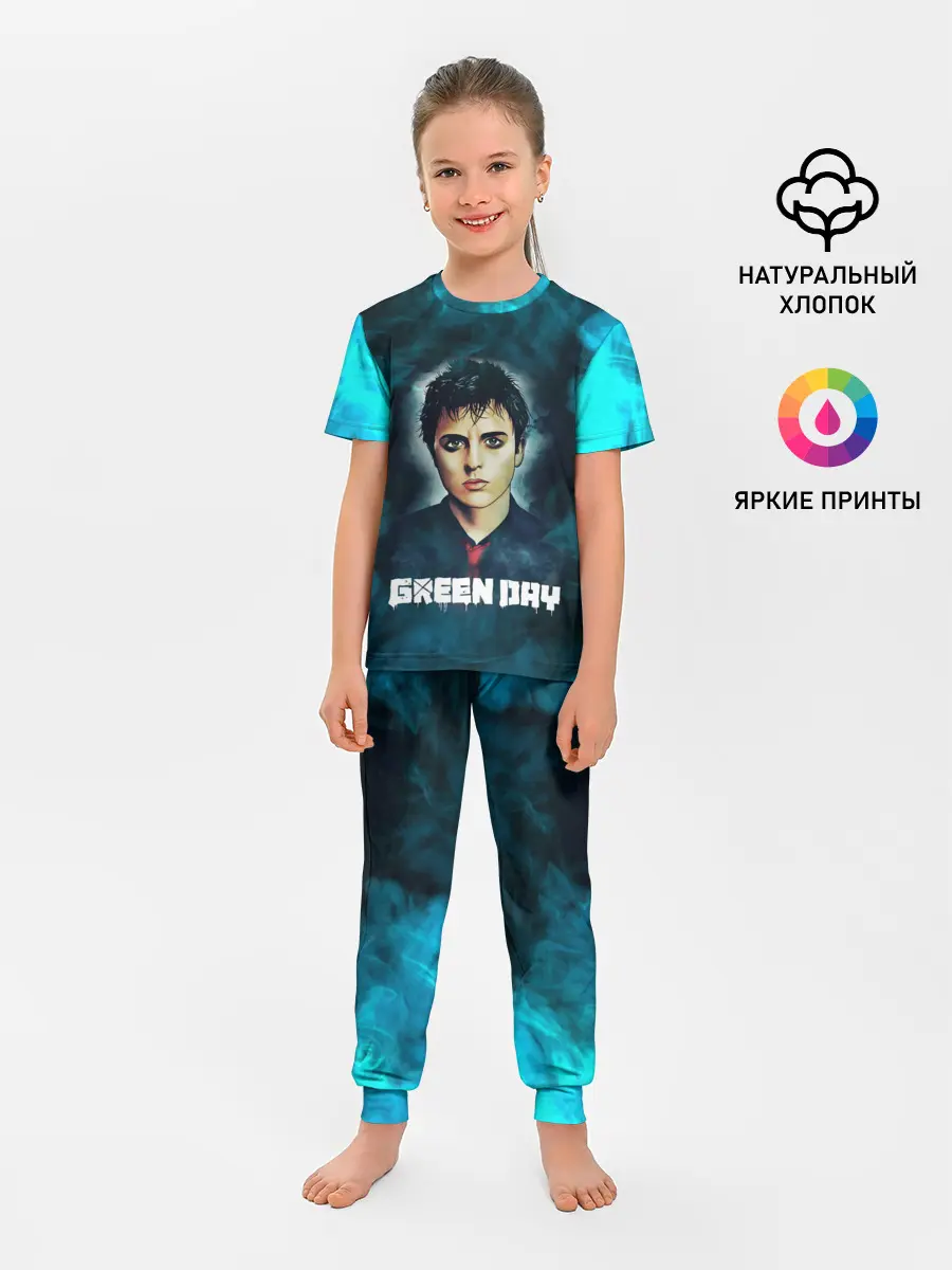 Детская пижама с брюками / Billie | GreenDay | ГринДай