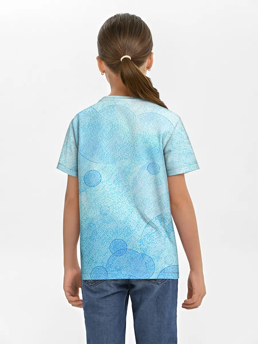 Детская базовая футболка / Пузыри воздуха