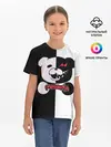 Детская базовая футболка / MONOKUMA / МОНОКУМА GLITCH