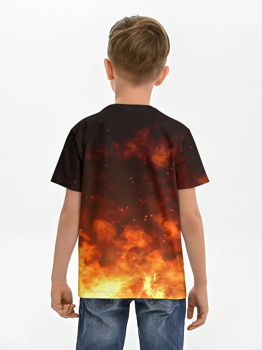 Детская базовая футболка / БОЛЬ ВРЕМЕННА | ТРИУМФ ВЕЧЕН