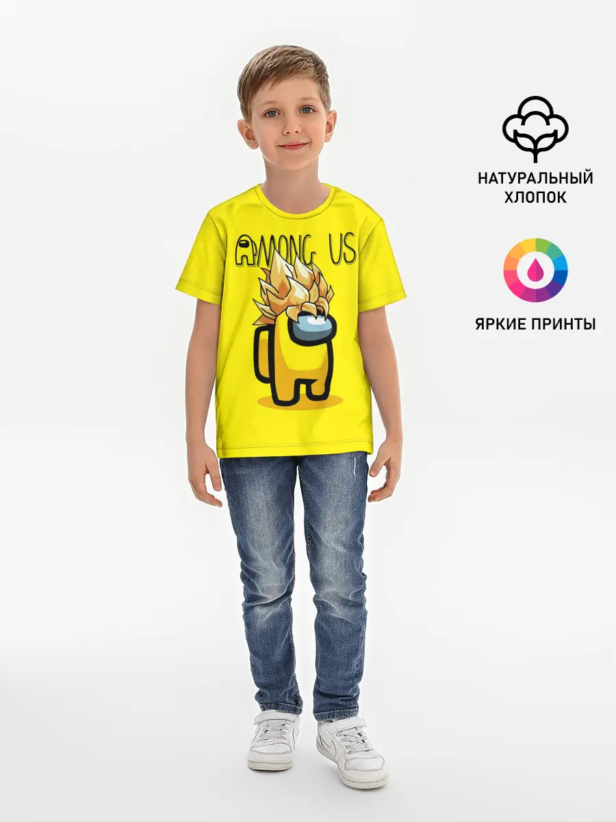 Детская базовая футболка / Among Us