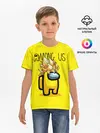 Детская базовая футболка / Among Us