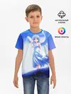 Детская базовая футболка / Аниме ангел
