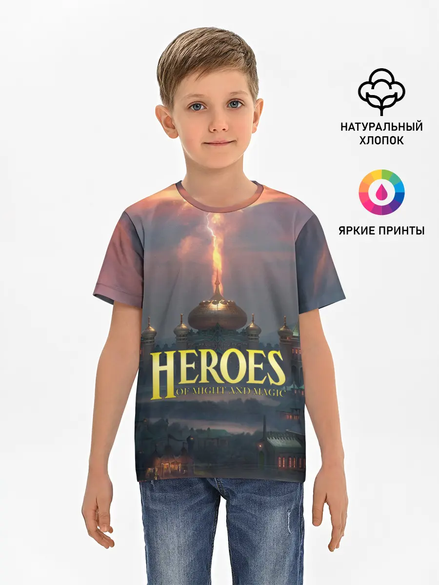 Детская базовая футболка / Heroes of Might and Magic | HoM