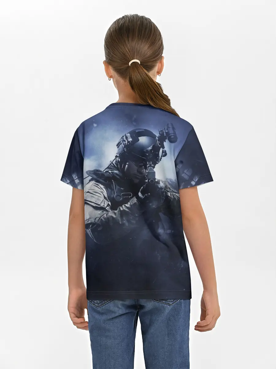 Детская базовая футболка / Counter Strike