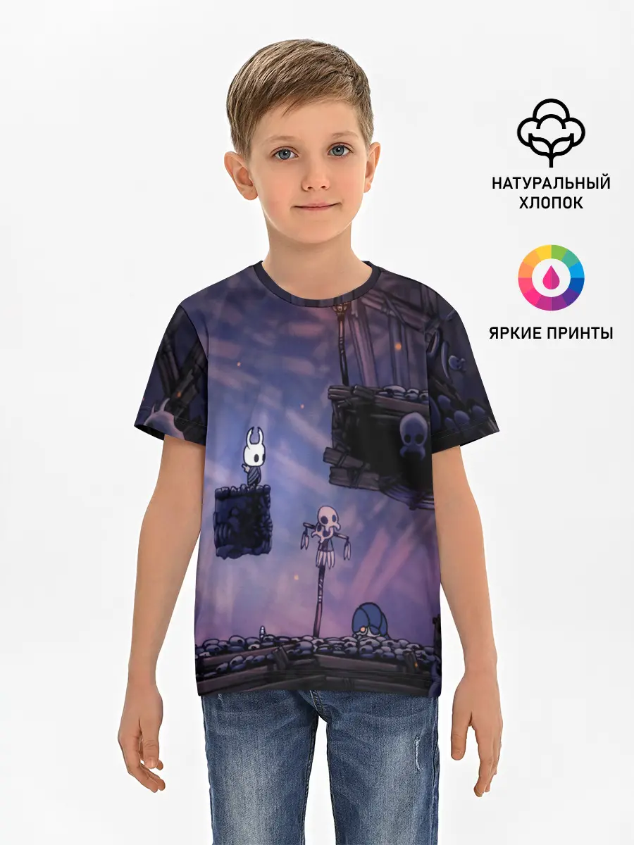 Детская базовая футболка / HOLLOW KNIGHT