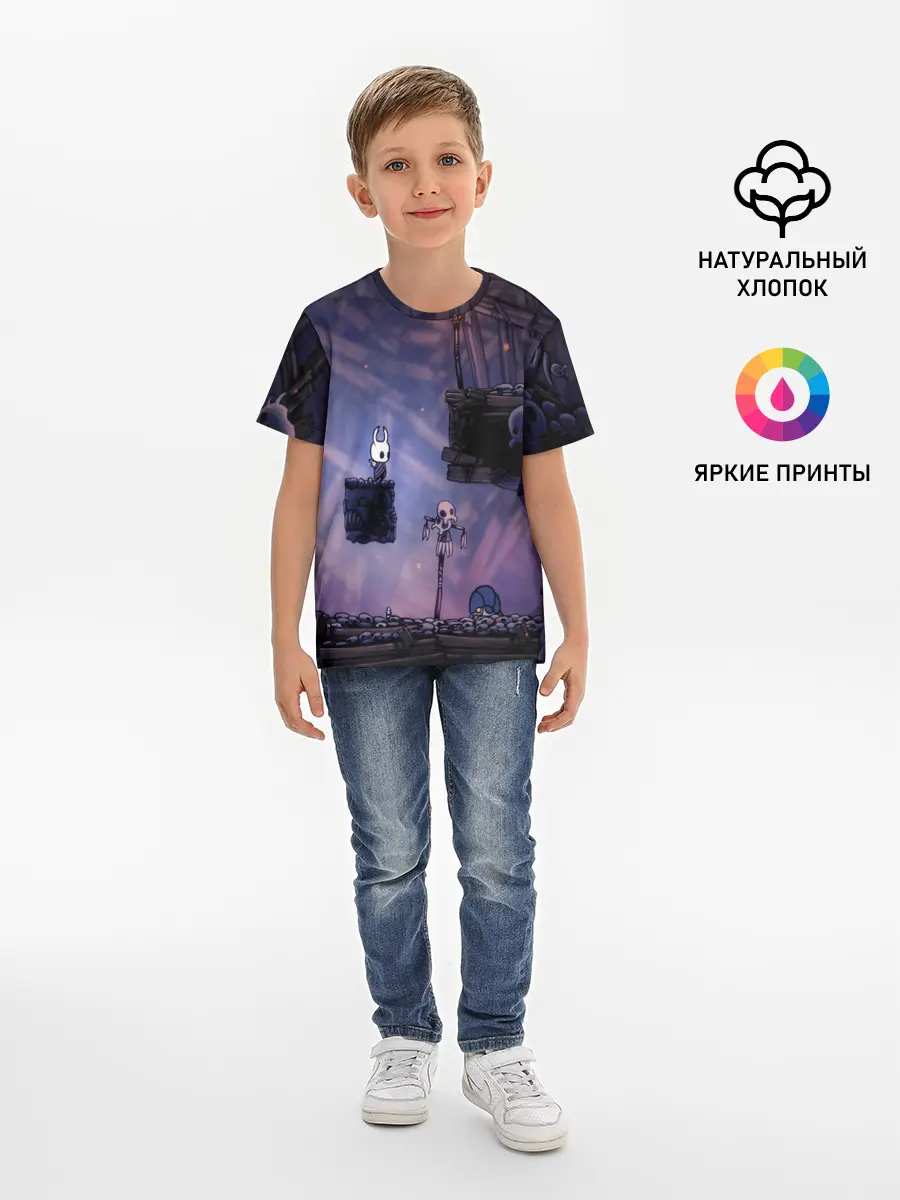 Детская базовая футболка / HOLLOW KNIGHT
